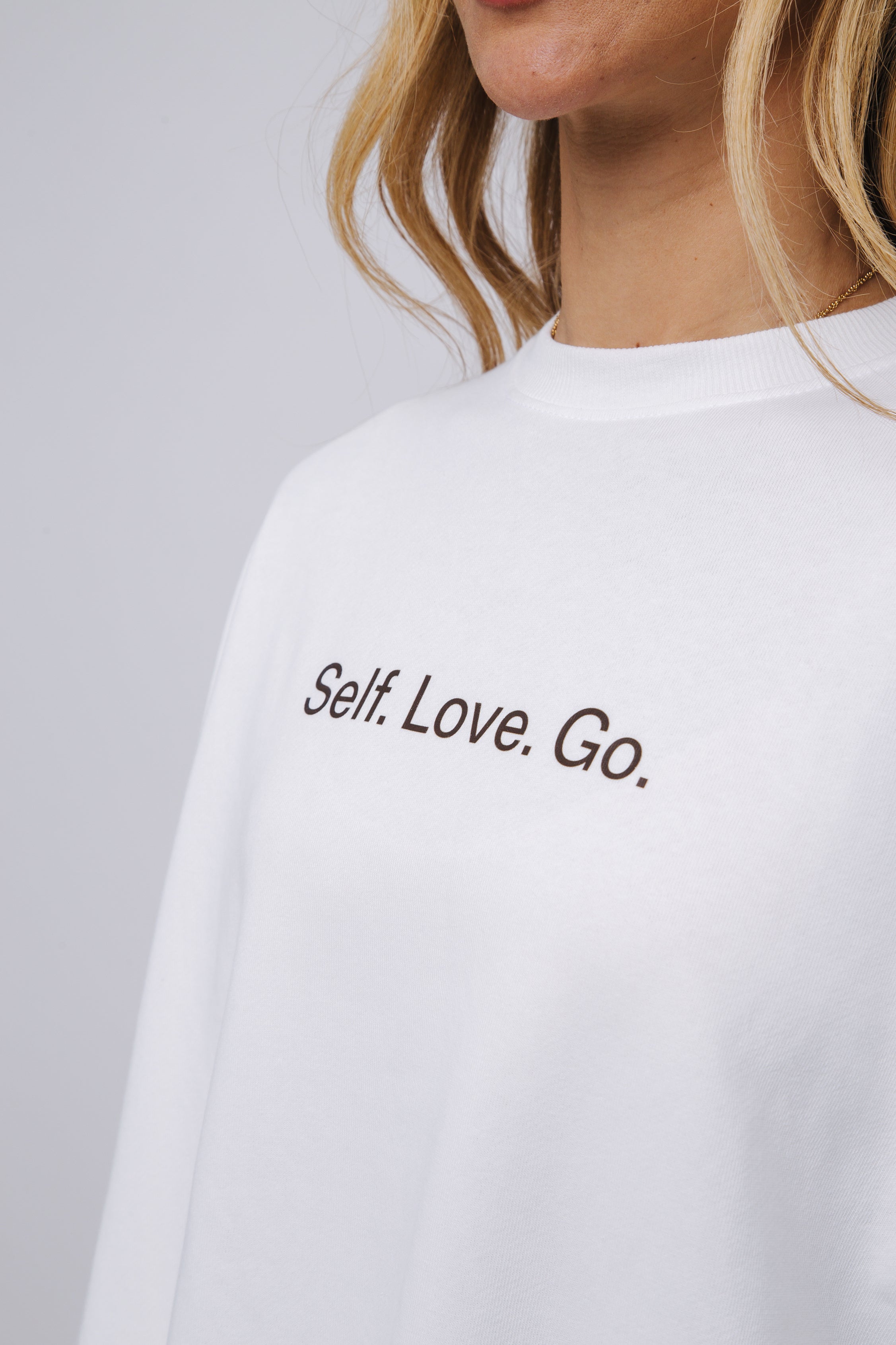 Self.Love.Go Long Sleeve - Creme