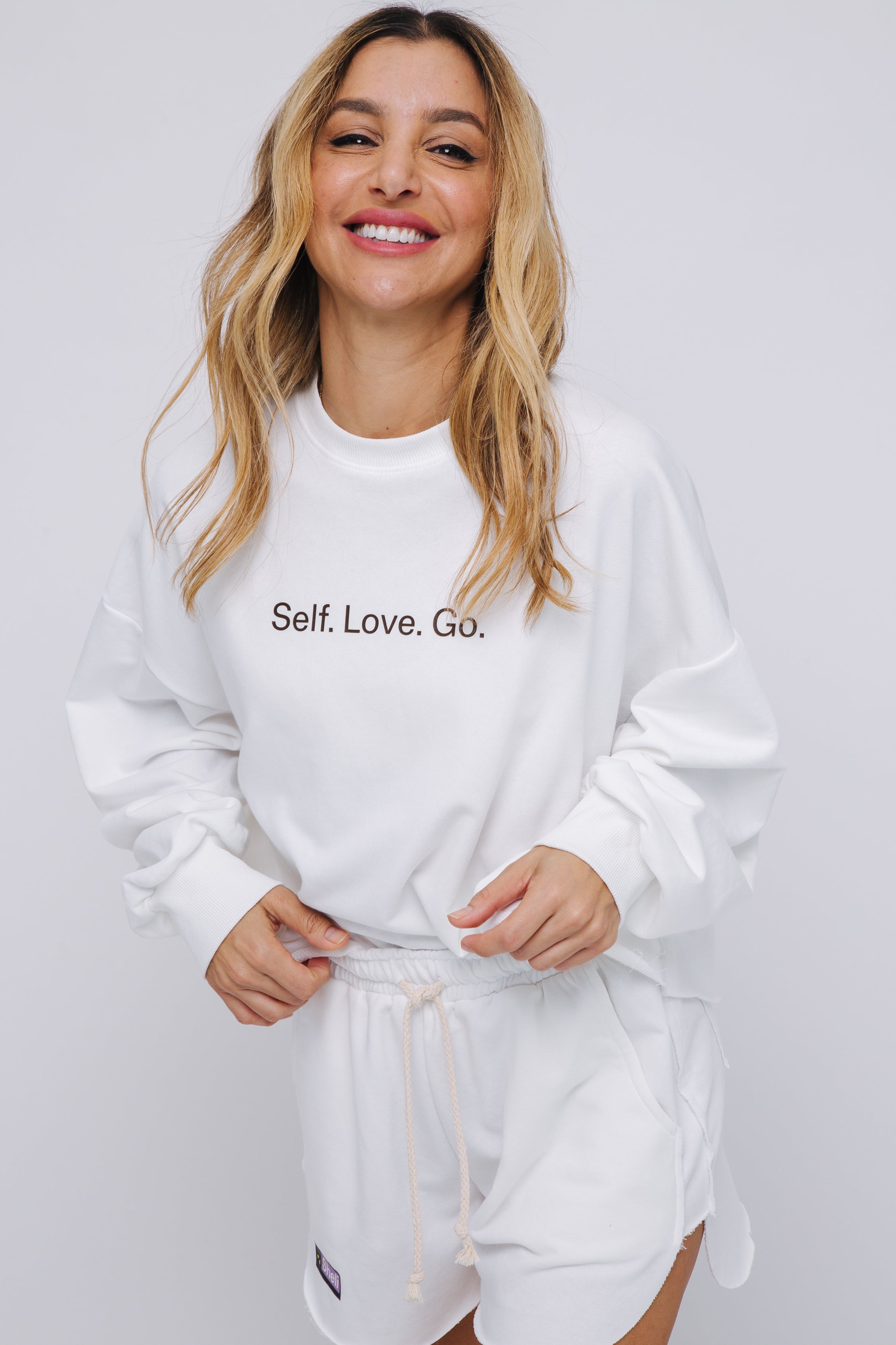 Self.Love.Go Long Sleeve - Creme